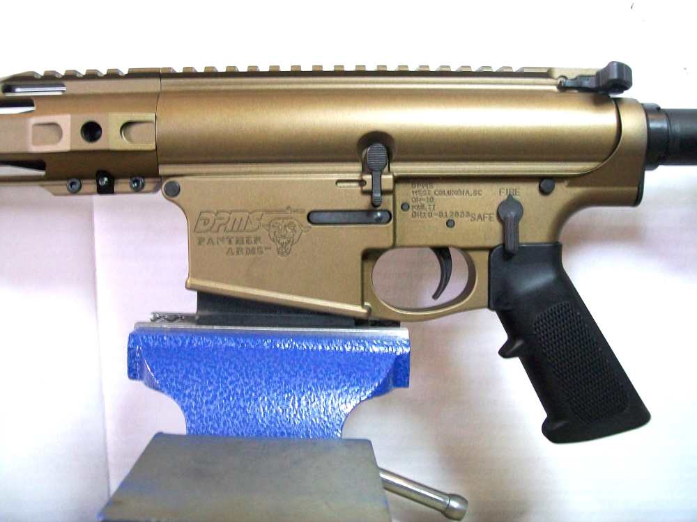 NEW CUSTOM DPMS AR10 18 INCH 308 RIFLE CERAKOTE BRONZE-img-1
