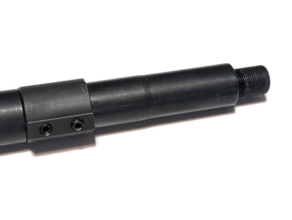 Used Rosco 5.56 1/7 4150 CMV Pistol Barrel, w/ Gas Block and Tube-img-3