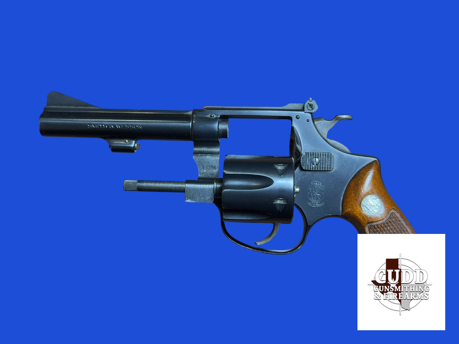 Smith & Wesson Model  34-1 Kit Gun 1950-img-4