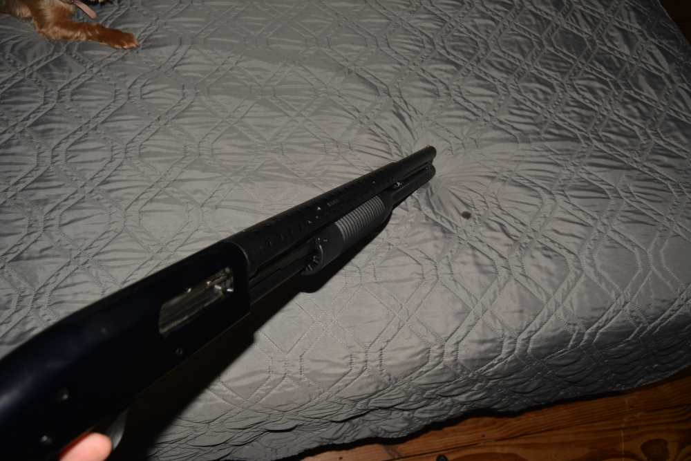 Mossberg Maverick 88 Cruiser 12 Gauge Pump Shotgun with heat shield-img-3