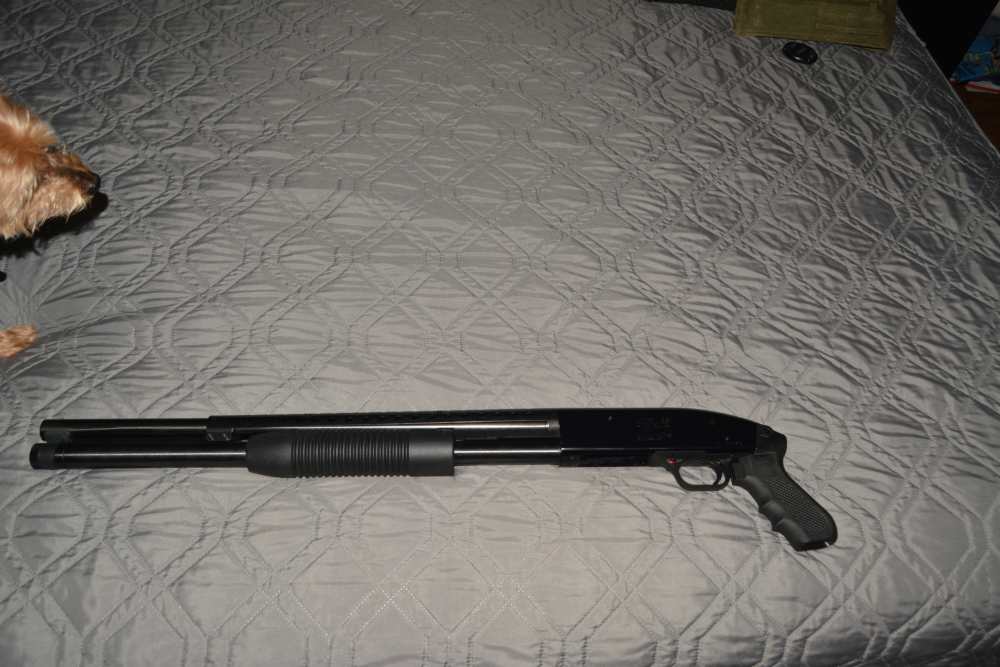 Mossberg Maverick 88 Cruiser 12 Gauge Pump Shotgun with heat shield-img-0
