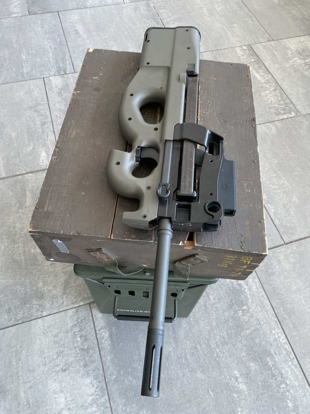FN PS90 OD Green Generation 2 Trigger Matching #'s Penny Auction No Reserve-img-49