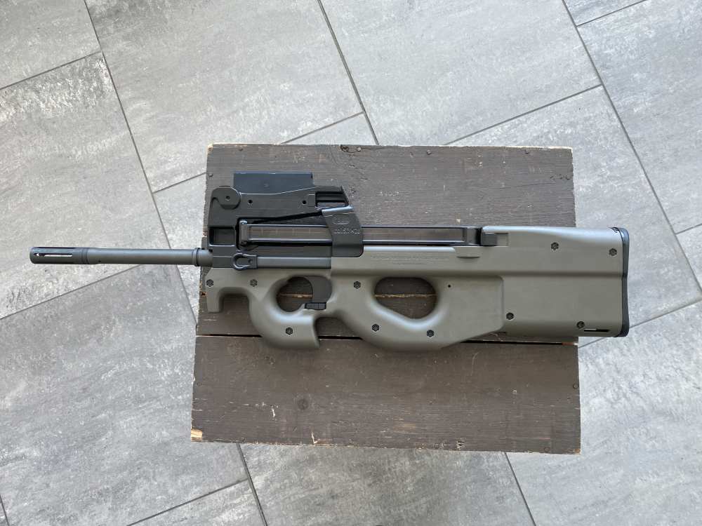 FN PS90 OD Green Generation 2 Trigger Matching #'s Penny Auction No Reserve-img-0