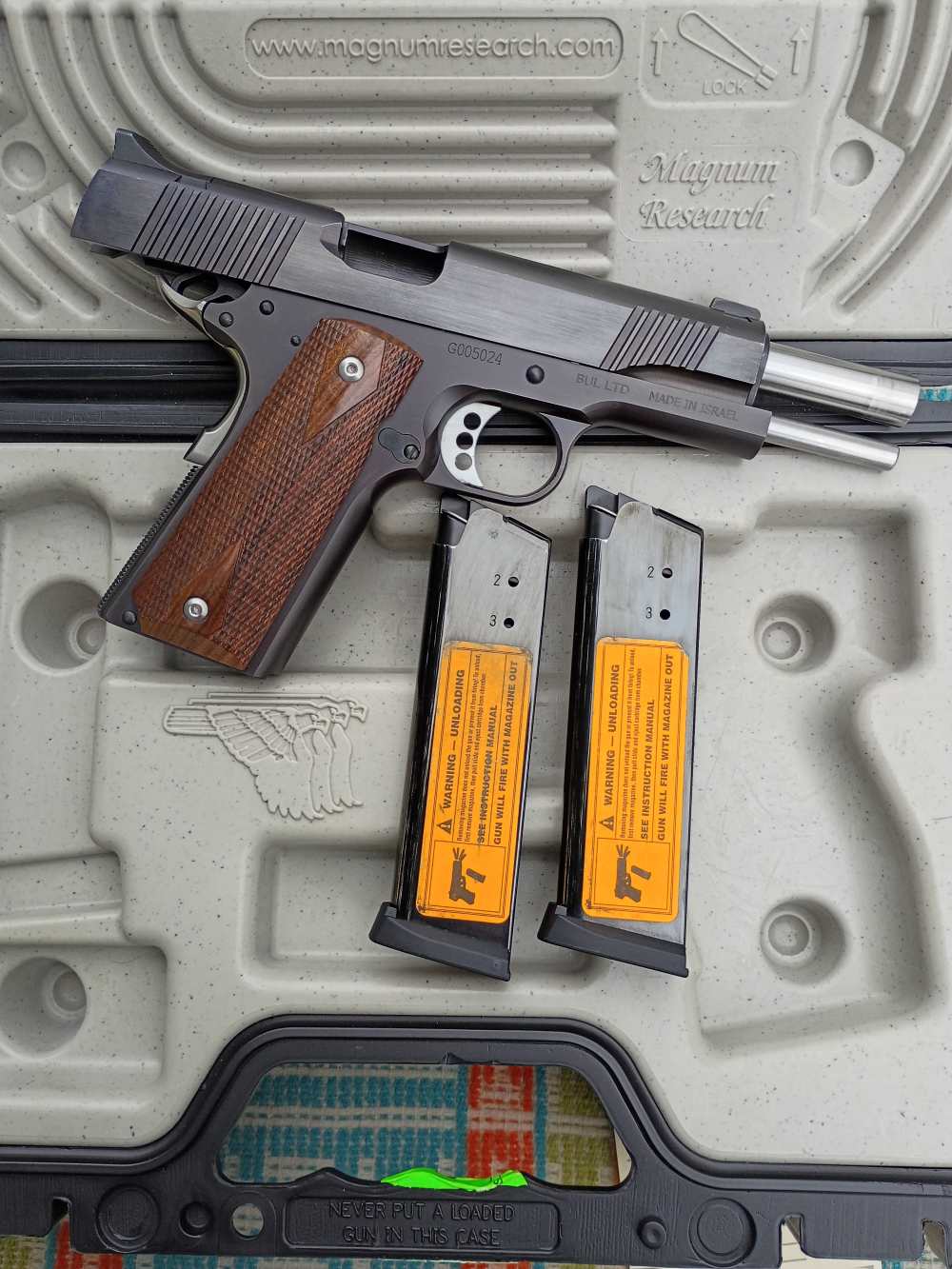 Magnum Research - BUL LTD - Desert Eagle 1911G 45ACP Semi-Auto 5"  8+1-img-4