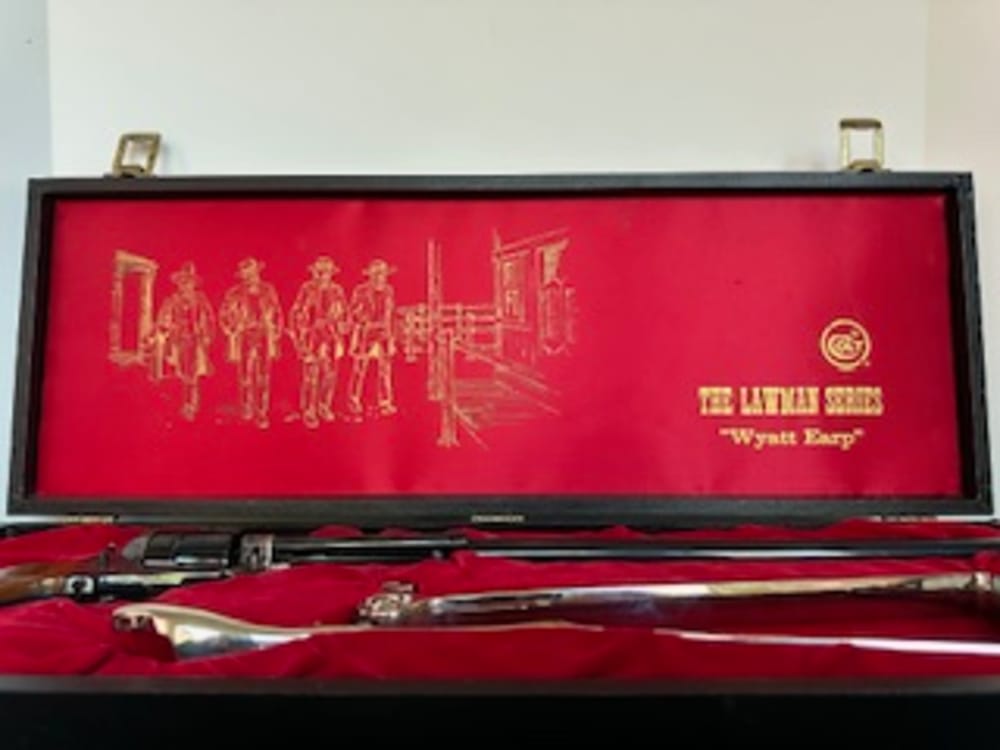 Colt SAA Wyatt Earp Lawman series 45L/C 16.5inch Mfg 1970-img-7