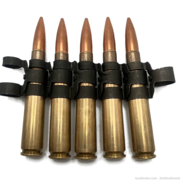 50 BMG Machine Gun Belt DUMMY Rounds 5rd Belt -img-0