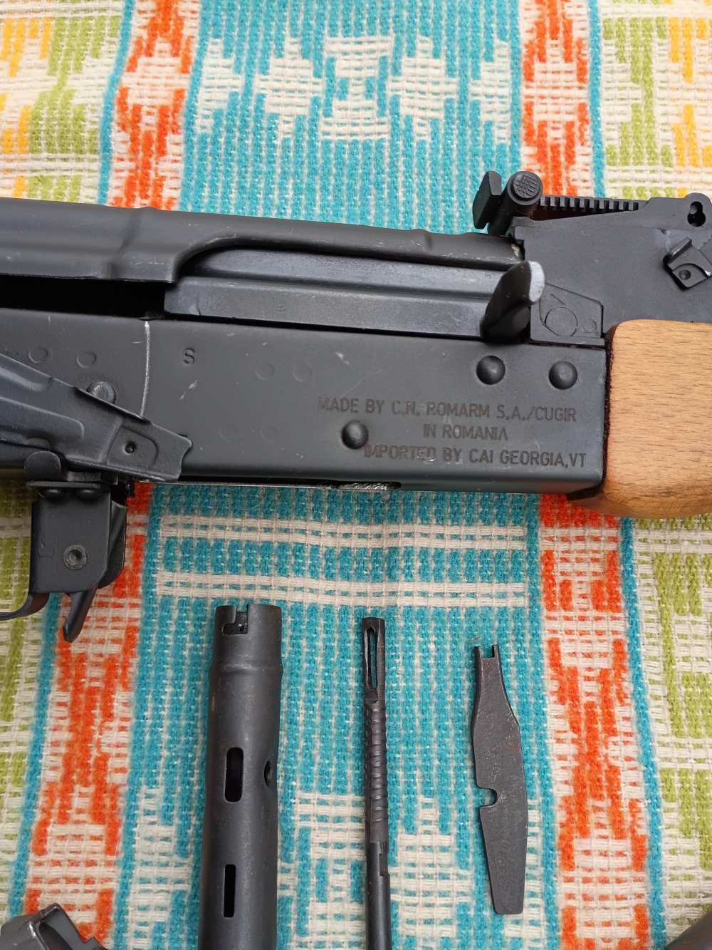 Romarm - Cugir GP/WASR-10/63 7.62x39 Semi-Auto rifle w/box, mags and acces.-img-36