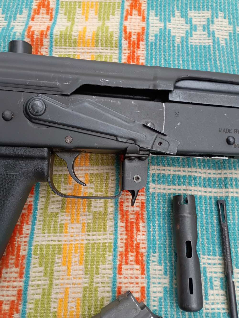 Romarm - Cugir GP/WASR-10/63 7.62x39 Semi-Auto rifle w/box, mags and acces.-img-8