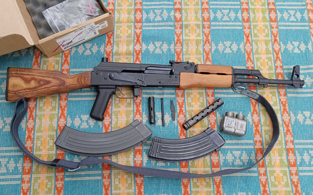 Romarm - Cugir GP/WASR-10/63 7.62x39 Semi-Auto rifle w/box, mags and acces.-img-0