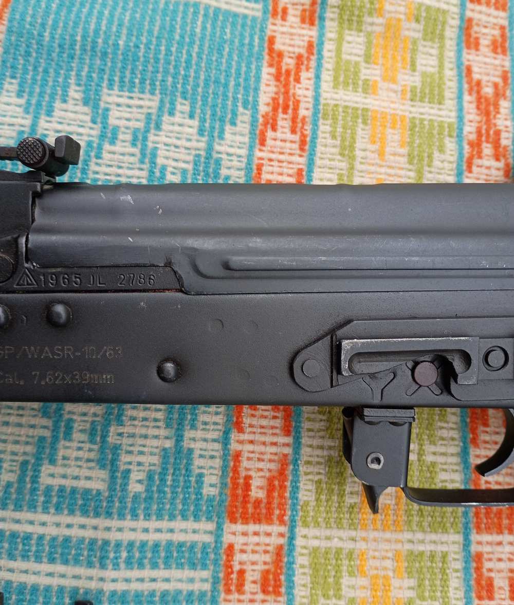 Romarm - Cugir GP/WASR-10/63 7.62x39 Semi-Auto rifle w/box, mags and acces.-img-17