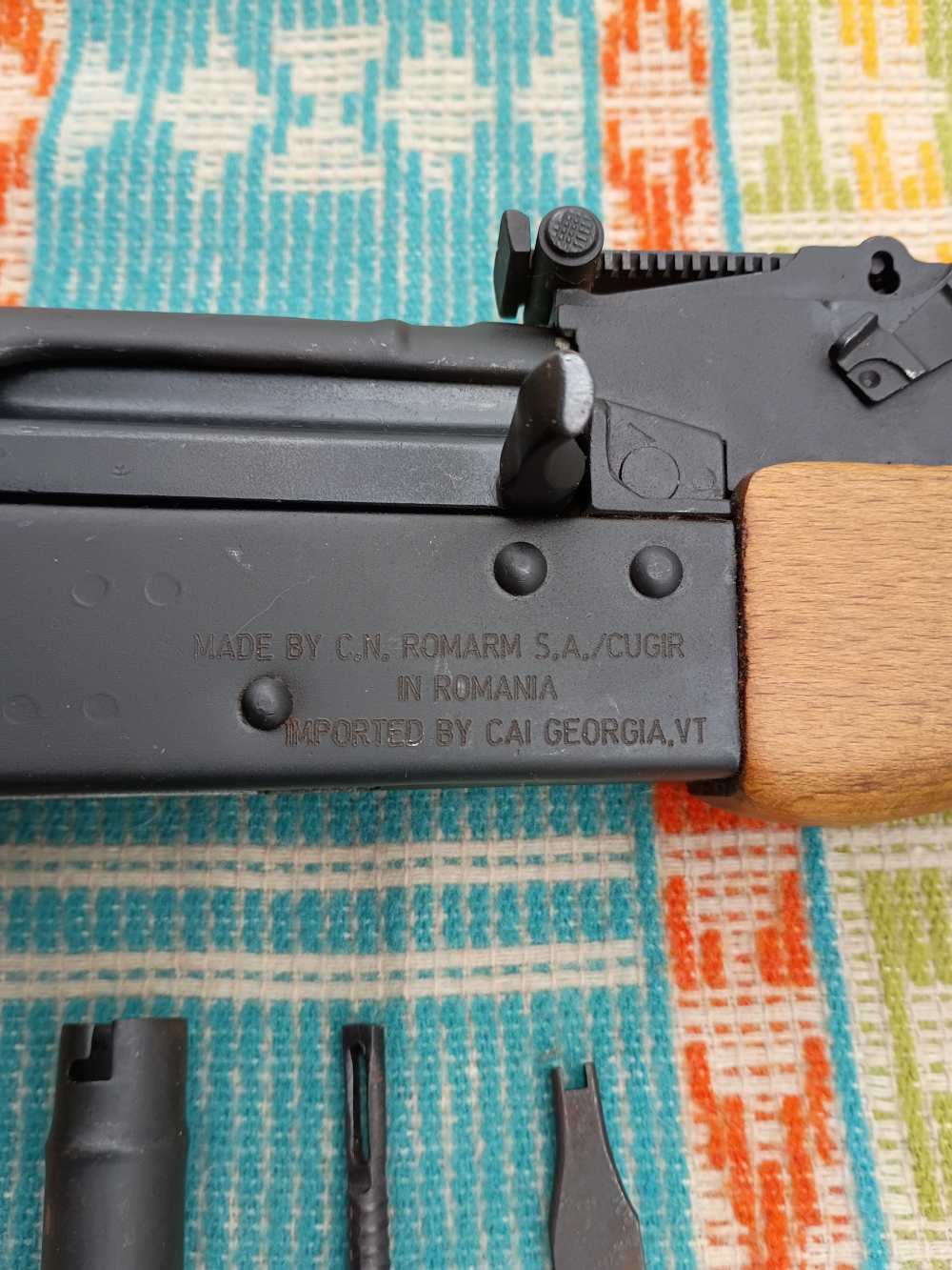 Romarm - Cugir GP/WASR-10/63 7.62x39 Semi-Auto rifle w/box, mags and acces.-img-35