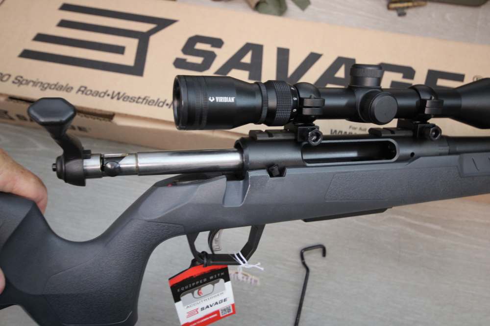 Savage Model Axis 2 XP in 350 Legend with 18" Barrel & Veridian EON Scope.-img-13