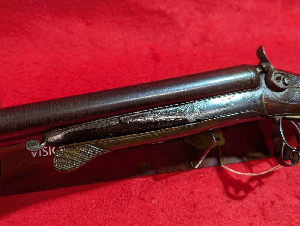 Anton Vincenz LEBEDA PRAGUE Damascus Custom Shotgun, Rare!-img-8