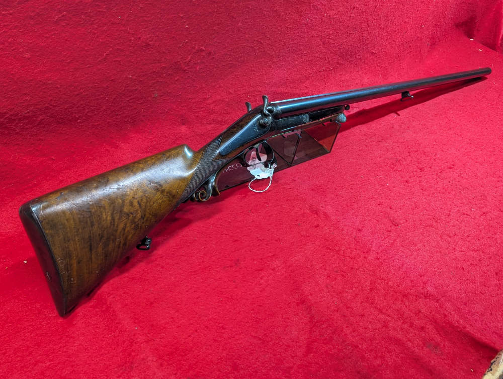 Anton Vincenz LEBEDA PRAGUE Damascus Custom Shotgun, Rare!-img-0