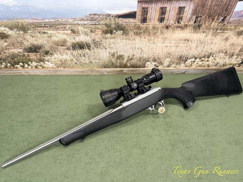 Ruger 10/22 Carbine .22 LR Stainless 16” Fluted Taper Clark Custom Barrel -img-0