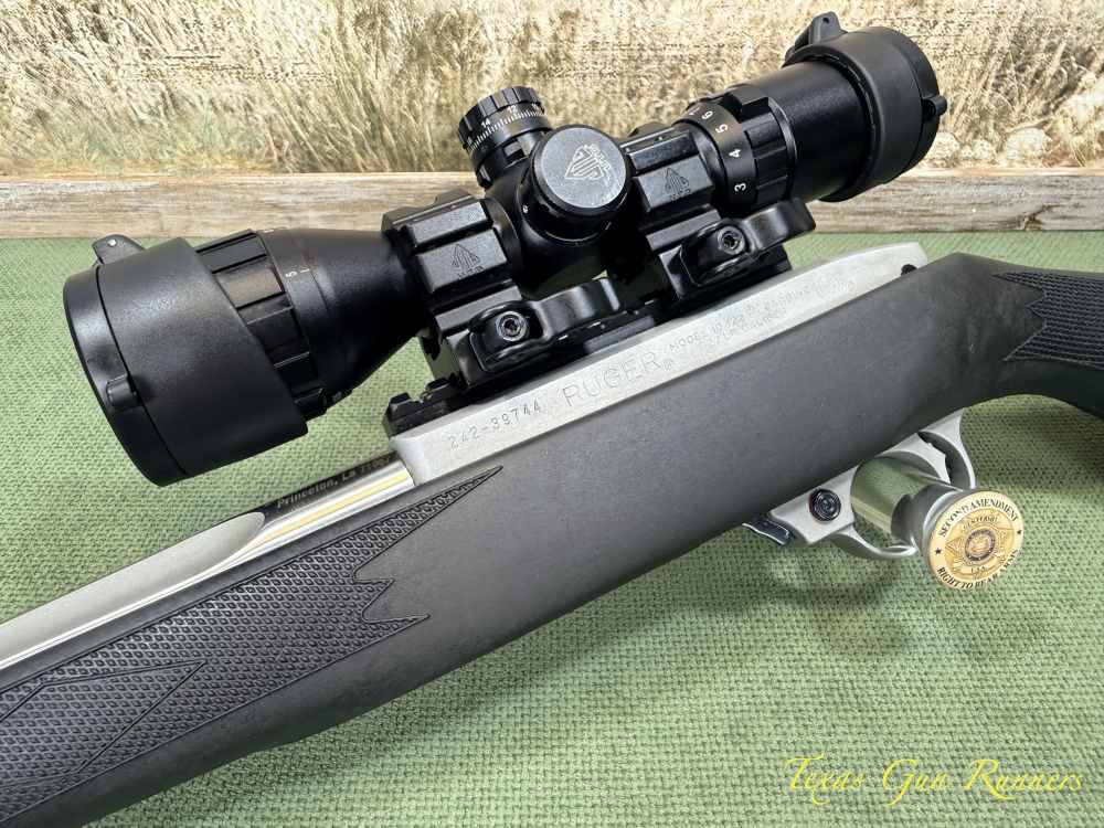 Ruger 10/22 Carbine .22 LR Stainless 16” Fluted Taper Clark Custom Barrel -img-4