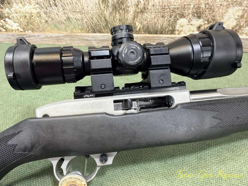 Ruger 10/22 Carbine .22 LR Stainless 16” Fluted Taper Clark Custom Barrel -img-27