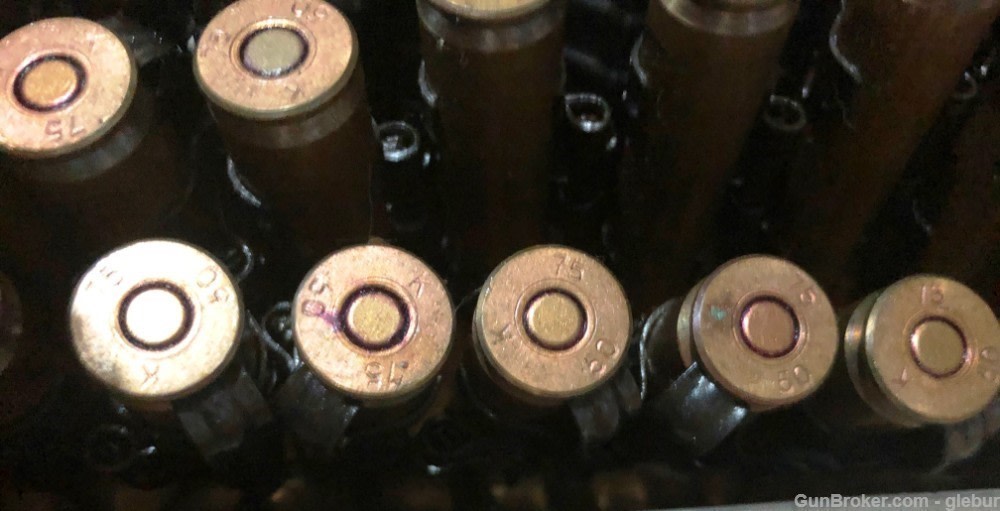 Ammo British Belted 50 Bmg Ball . Headstamp K 75 .50.British 72 Rounds. -img-4