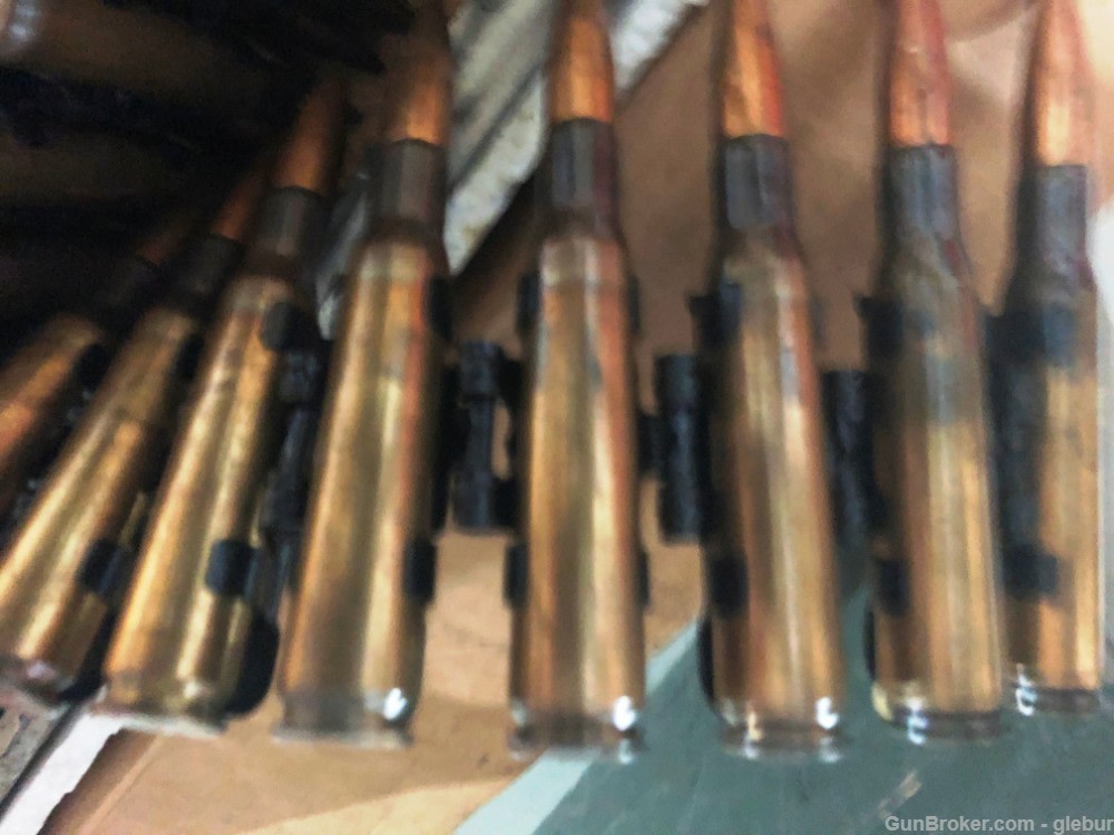 Ammo British Belted 50 Bmg Ball . Headstamp K 75 .50.British 72 Rounds. -img-2
