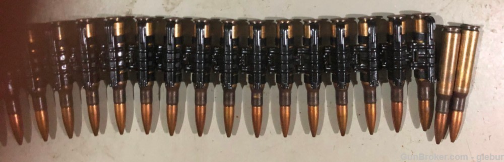 Ammo British Belted 50 Bmg Ball . Headstamp K 75 .50.British 72 Rounds. -img-6