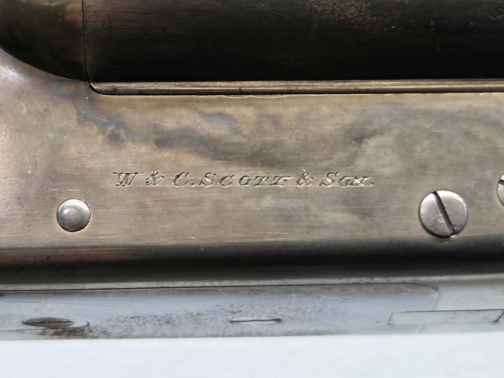 W & C Scott & Son English London Made Side By Side 12ga Shotgun Quality C&R-img-9