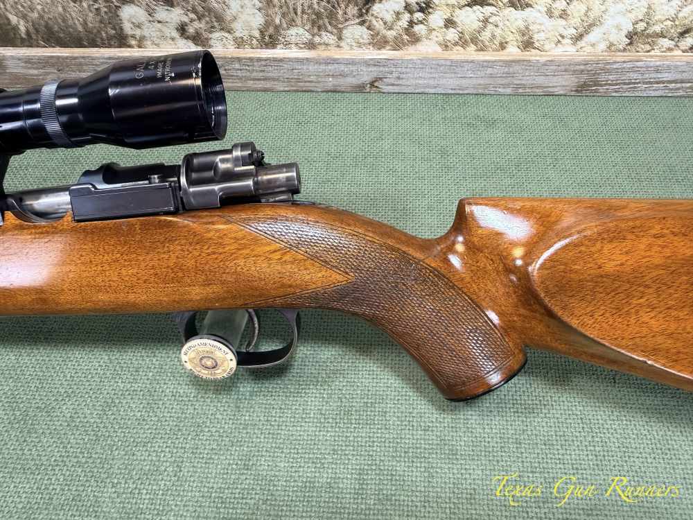 Mauser-Style Bolt-Action Sporter 8mm Walnut Weaver 4x32 Scope Unmarked NSN-img-19
