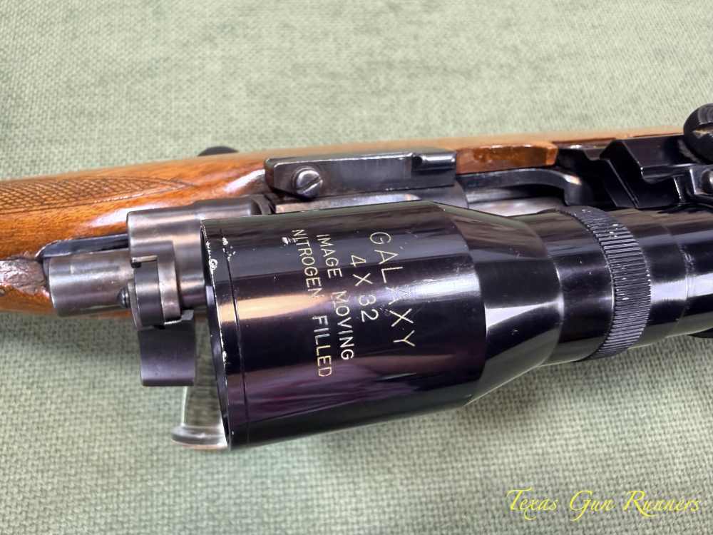 Mauser-Style Bolt-Action Sporter 8mm Walnut Weaver 4x32 Scope Unmarked NSN-img-11