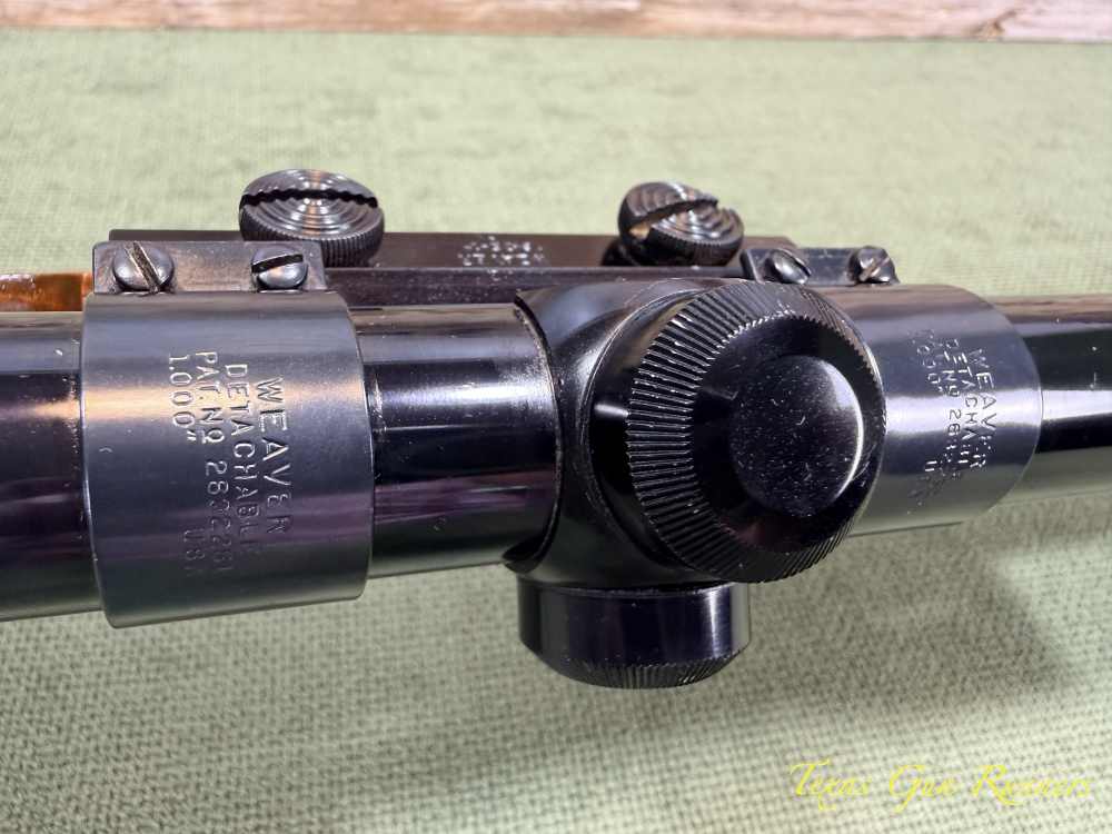 Mauser-Style Bolt-Action Sporter 8mm Walnut Weaver 4x32 Scope Unmarked NSN-img-12