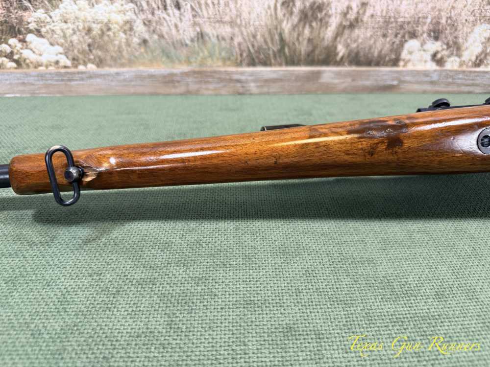 Mauser-Style Bolt-Action Sporter 8mm Walnut Weaver 4x32 Scope Unmarked NSN-img-27