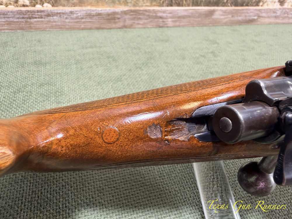 Mauser-Style Bolt-Action Sporter 8mm Walnut Weaver 4x32 Scope Unmarked NSN-img-10