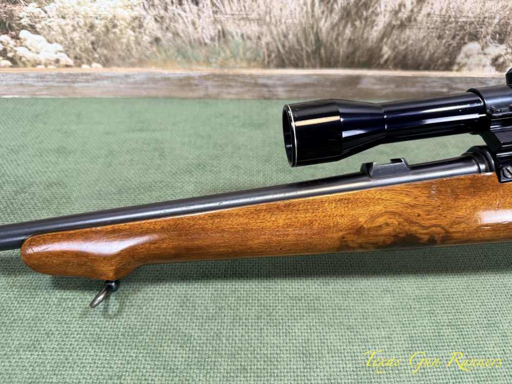 Mauser-Style Bolt-Action Sporter 8mm Walnut Weaver 4x32 Scope Unmarked NSN-img-23