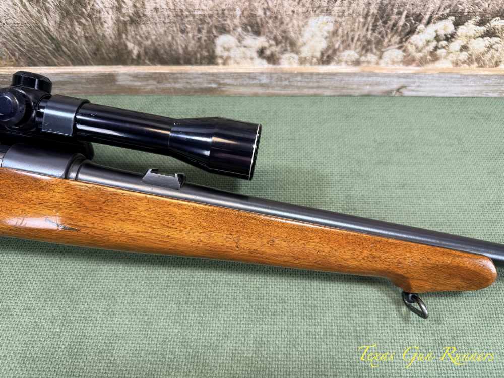 Mauser-Style Bolt-Action Sporter 8mm Walnut Weaver 4x32 Scope Unmarked NSN-img-7