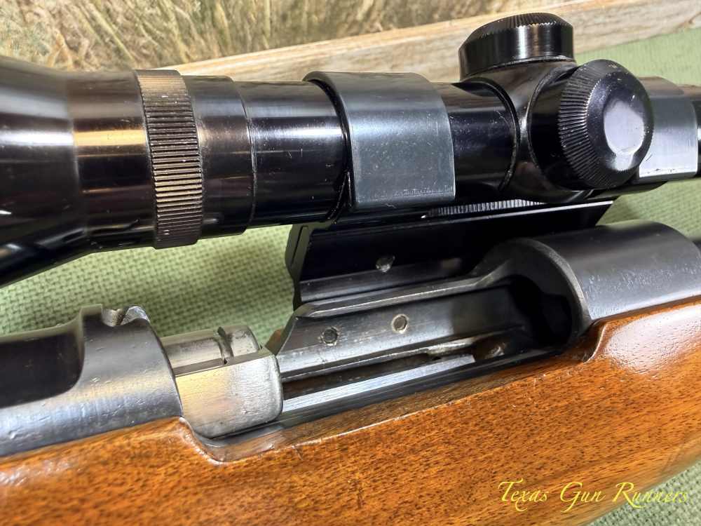Mauser-Style Bolt-Action Sporter 8mm Walnut Weaver 4x32 Scope Unmarked NSN-img-6