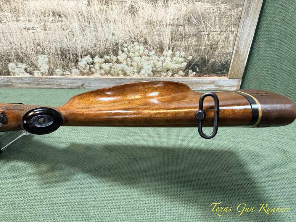Mauser-Style Bolt-Action Sporter 8mm Walnut Weaver 4x32 Scope Unmarked NSN-img-32