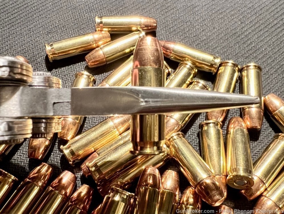 50 Rounds .38 ACP / .38 Auto FMJ Reman 1000 fps for Old Colt semi-autos-img-2
