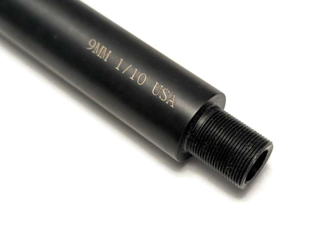 Unbranded AR9 9mm Barrel, 1/10 twist, Threaded Muzzle-img-5