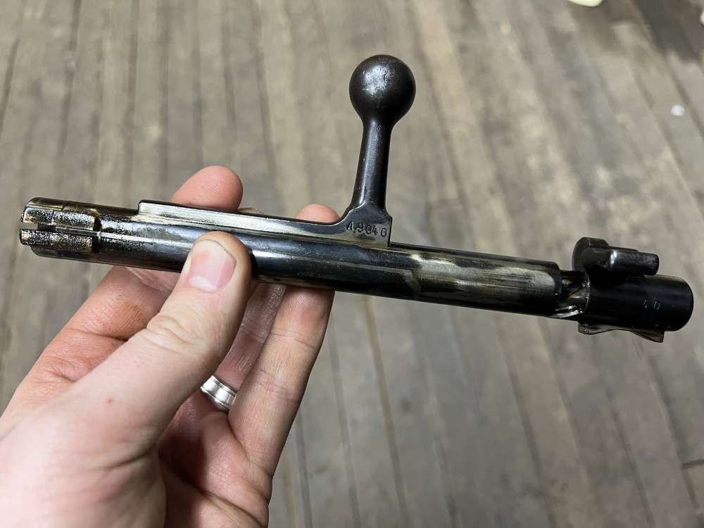 PORTUGUESE 1904/39 MAUSER VERGUEIRO RIFLE W muzzle cover 8mm -img-33