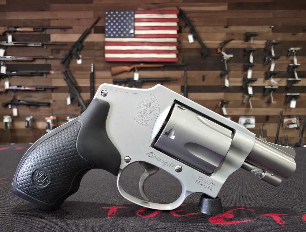 Used S&W 642-2 Airweight 38SPL 5rd 2" Hammerless-img-0