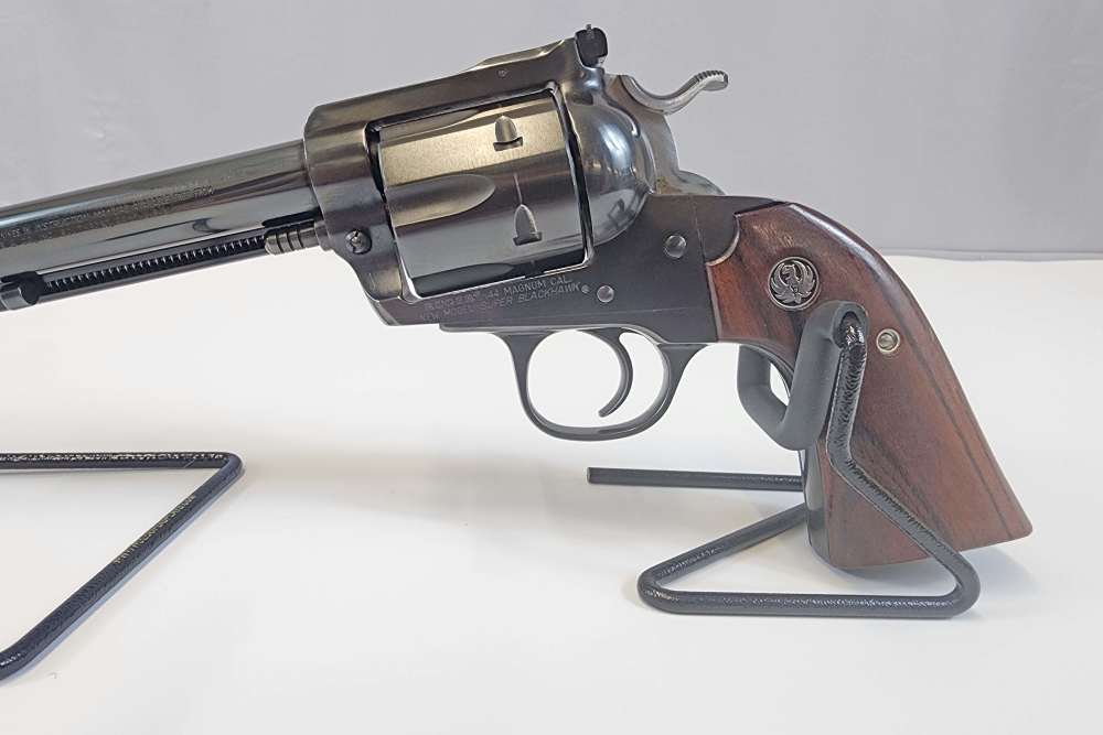 1986 Ruger Super Blackhawk Bisley 7 1/2" 44MAG unfluted cylinder-img-6