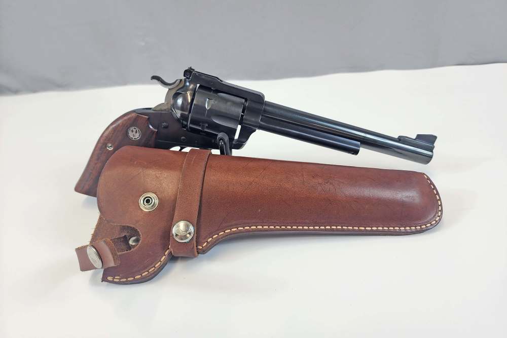 1986 Ruger Super Blackhawk Bisley 7 1/2" 44MAG unfluted cylinder-img-11