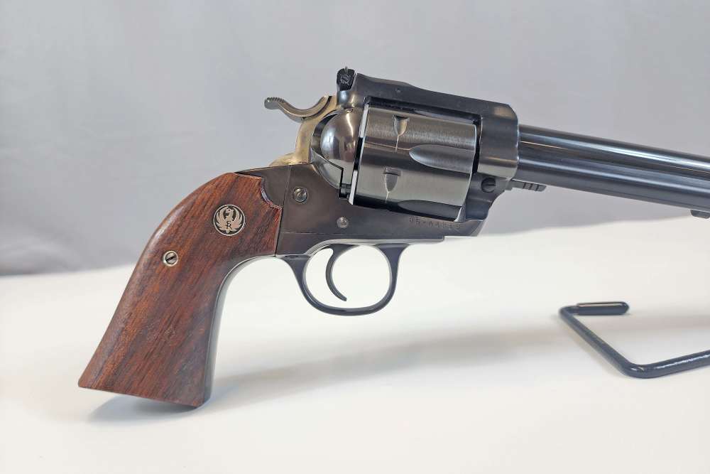 1986 Ruger Super Blackhawk Bisley 7 1/2" 44MAG unfluted cylinder-img-1
