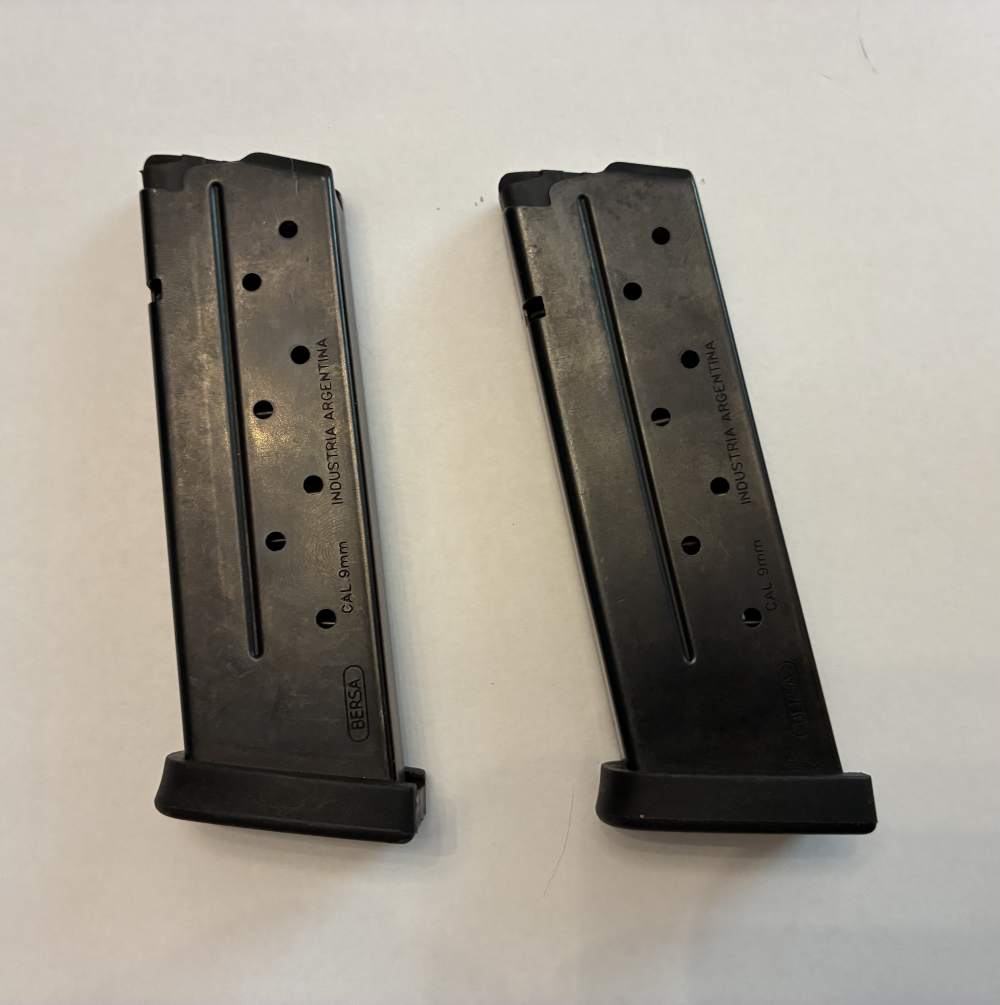 2x Bersa BP9 8rd Magazines-img-0