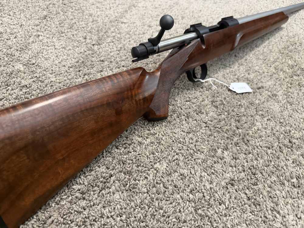 Cooper model 22 single shot 6.5-284 stainless SS 26” rare walnut-img-17