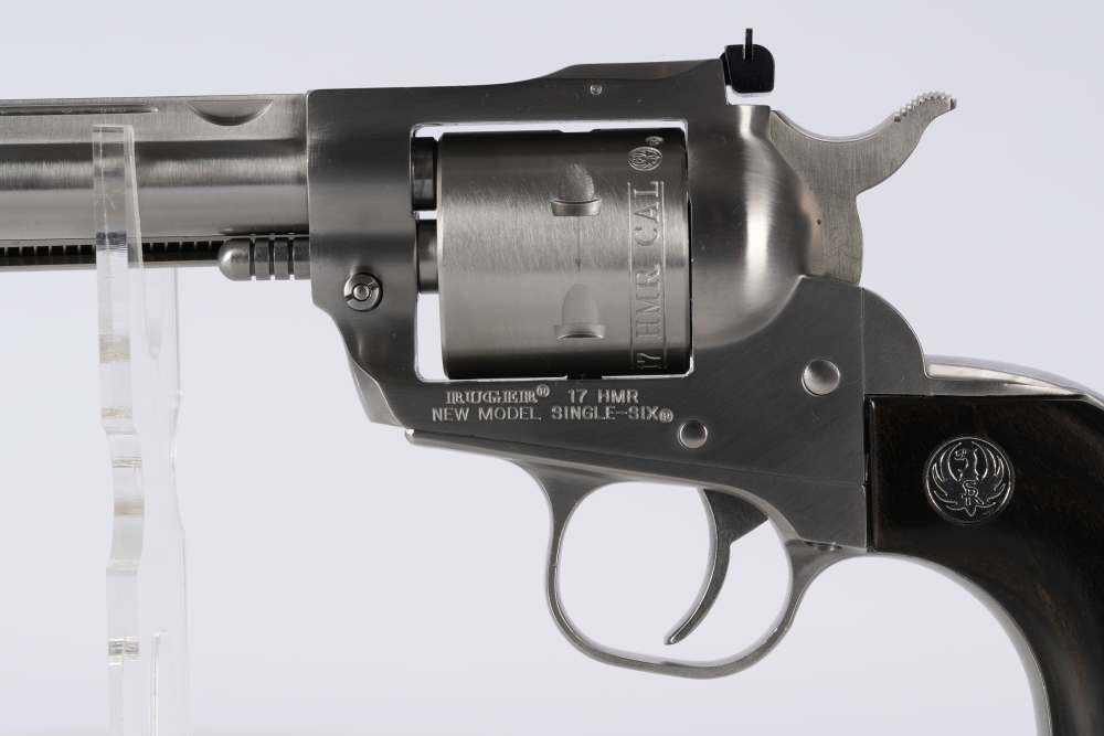 Rare--Ruger Single Six Hunter .17 HMR / .17 M2 Dual Cylinder – Rings, Case-img-4