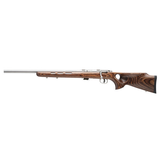 25795 Savage Arms Mark II-BTVLSS, Left Hand 22 LR 21.0" Stainless Steel-img-0