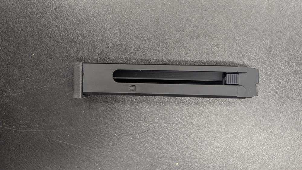 Walther IWI Uzi .22lr Magazine 20 Round Black ASA with Pull Tab Slot-img-0