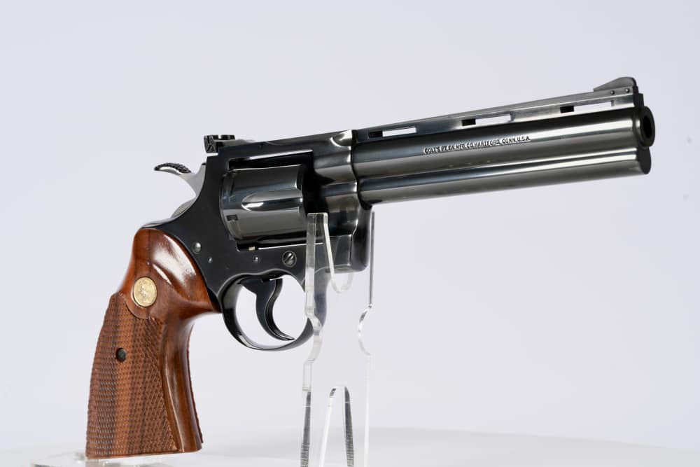 Colt Python .357 Mag 6" Royal Blue (1976) – Matching Box & Papers-img-23