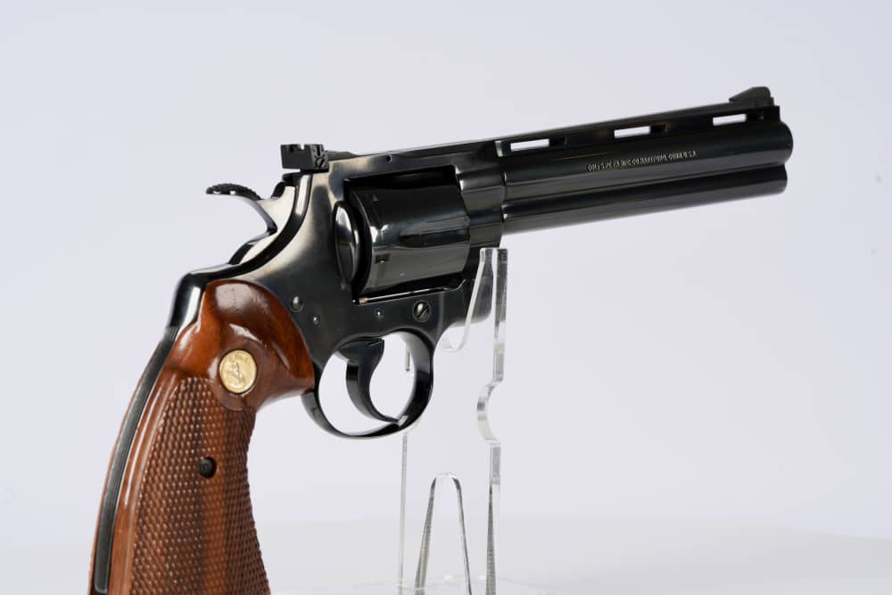 Colt Python .357 Mag 6" Royal Blue (1976) – Matching Box & Papers-img-17