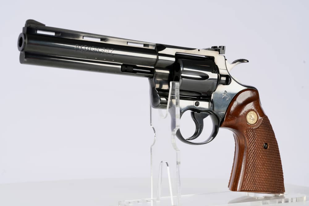 Colt Python .357 Mag 6" Royal Blue (1976) – Matching Box & Papers-img-24