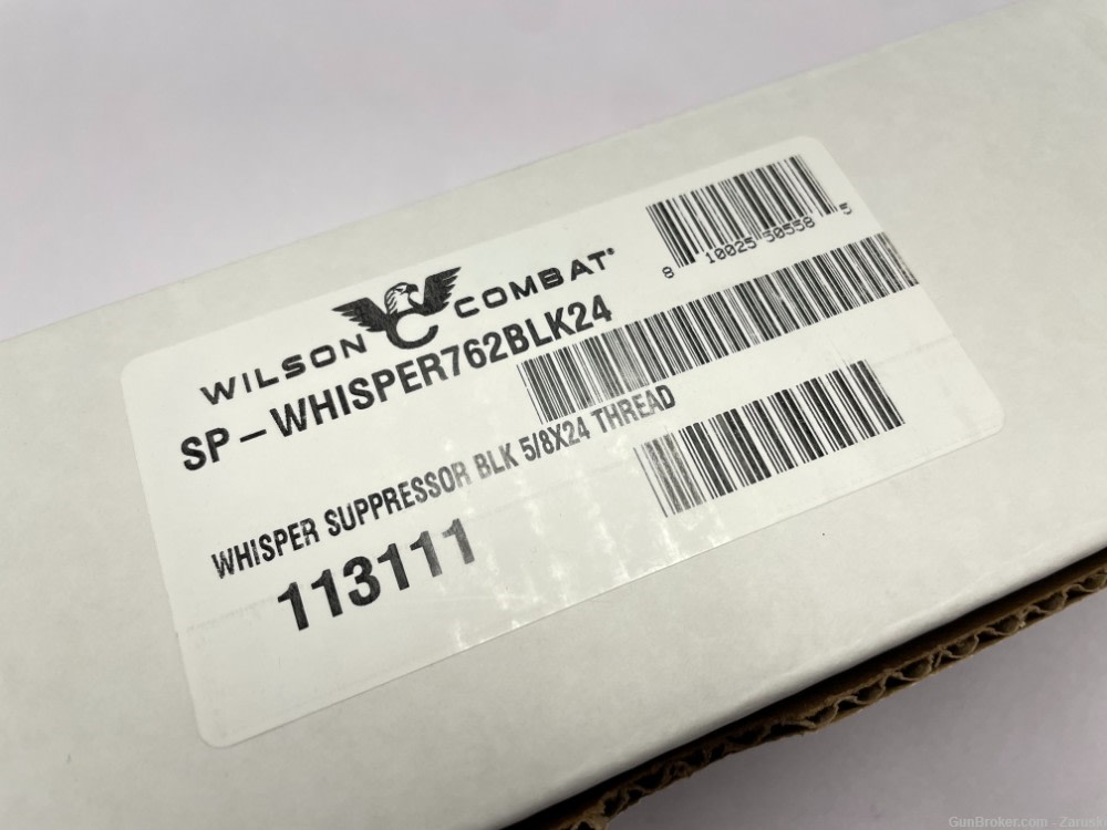 Wilson Combat Whisper 762 Suppressor SPWHISPER762BLK24-img-2